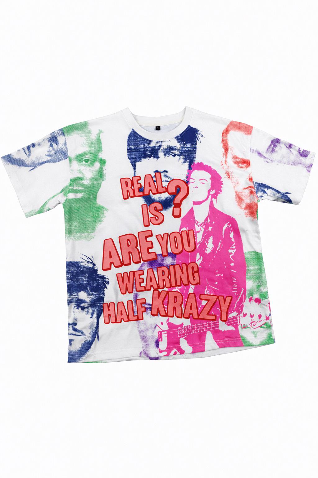 ARE YOU WEARING HALF KRAZY