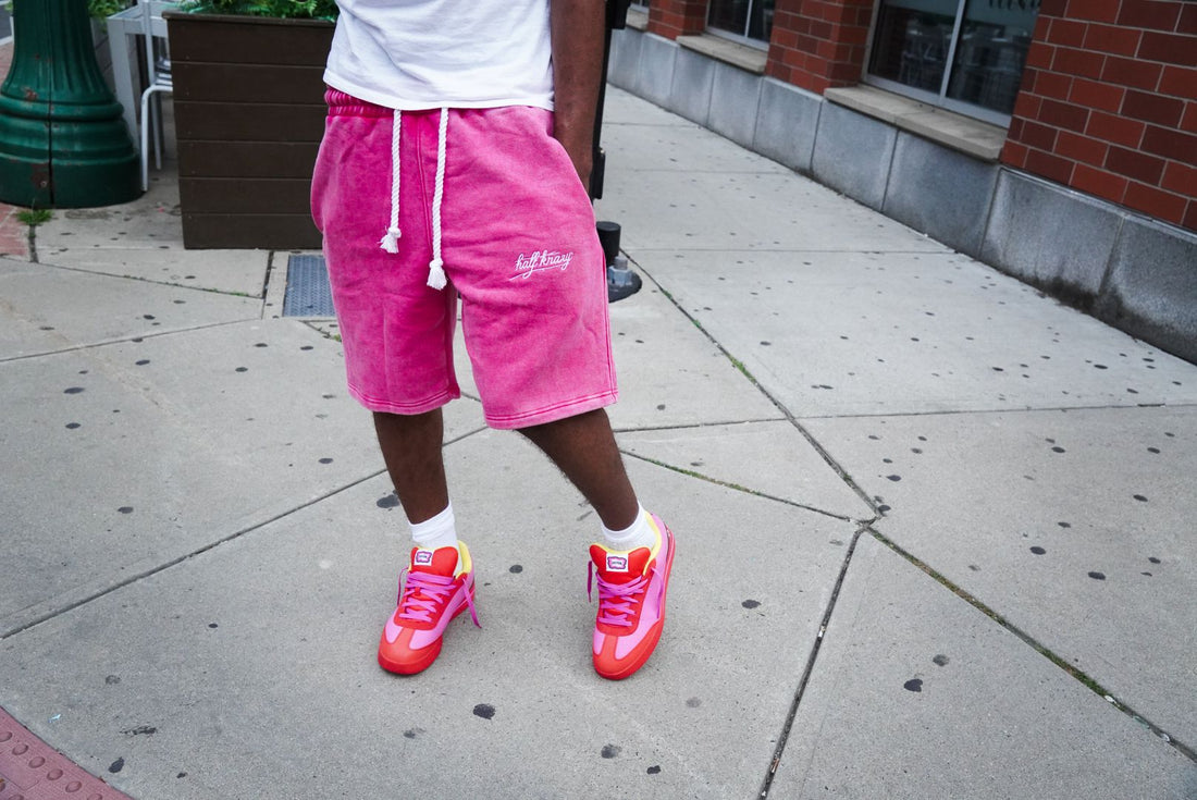 SUN FADE HALF KRAZY SHORTS